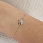 Bracelet Plaqu&eacute; Or Jaune Simao Oxydes De Zirconium - Bracelets Femme | Histoire d&rsquo;Or