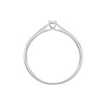 Bague Solitaire Aphrodite Or Blanc Diamant - Bagues solitaires Femme | Histoire d&rsquo;Or