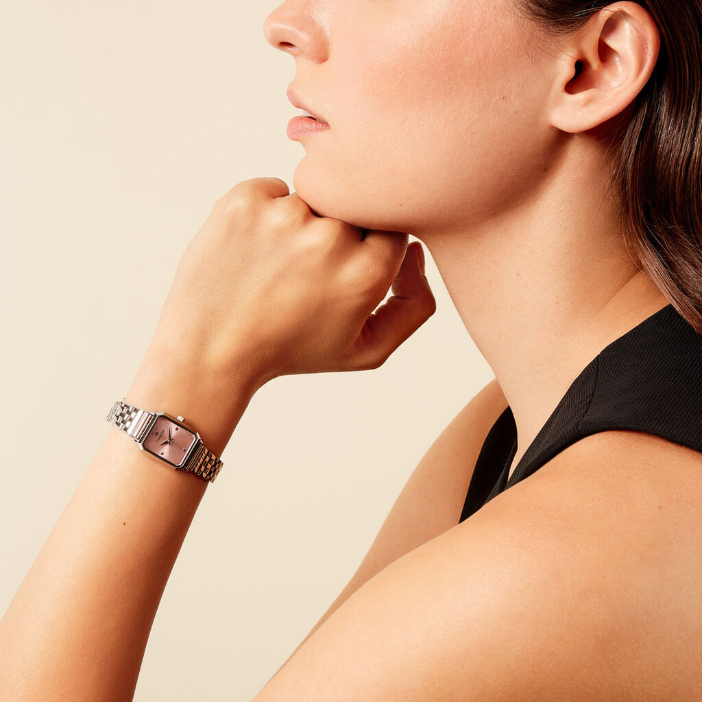 Montre Codhor Hortense Rose - Montres Femme | Histoire d’Or