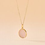 Pendentif Ultane Or Jaune Calc&eacute;doine - Pendentifs Femme | Histoire d&rsquo;Or