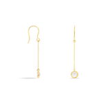 Boucles D'oreilles Pendantes Or Jaune Quartz - Boucles d'oreilles pendantes Femme | Histoire d&rsquo;Or