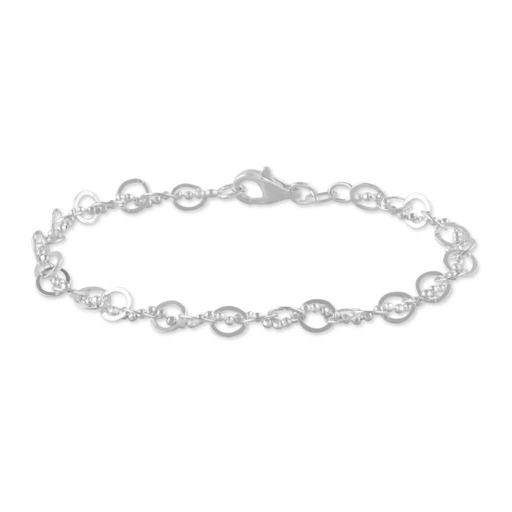 Bracelet Mayan Argent Blanc