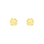 Boucles D'oreilles Puces Philine Fleur Or Jaune - Clous d'oreilles Femme | Histoire d&rsquo;Or