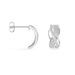Créoles Hallinskidi Argent Oxyde De Zirconium - Boucles d'oreilles créoles Femme | Histoire d’Or