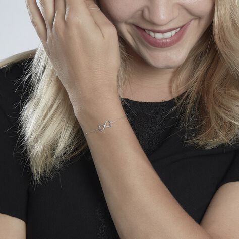 Bracelet Irmela Or Blanc Diamant - Bracelets Femme | Histoire d’Or
