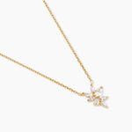 Collier Waouh Plaqu&eacute; Or Jaune Oxyde De Zirconium - Colliers Femme | Histoire d&rsquo;Or