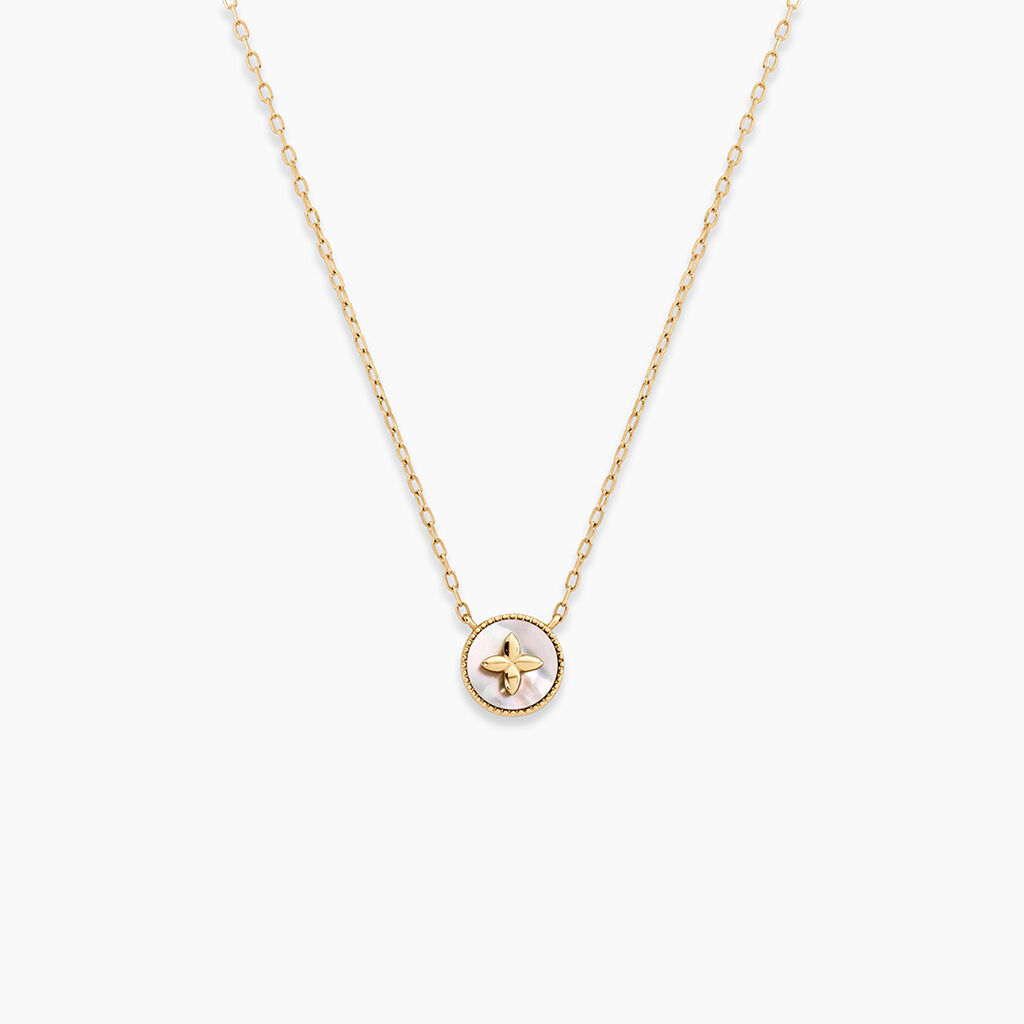 Collier Lucky Gems Or Jaune Nacre - Colliers Femme | Histoire d&rsquo;Or