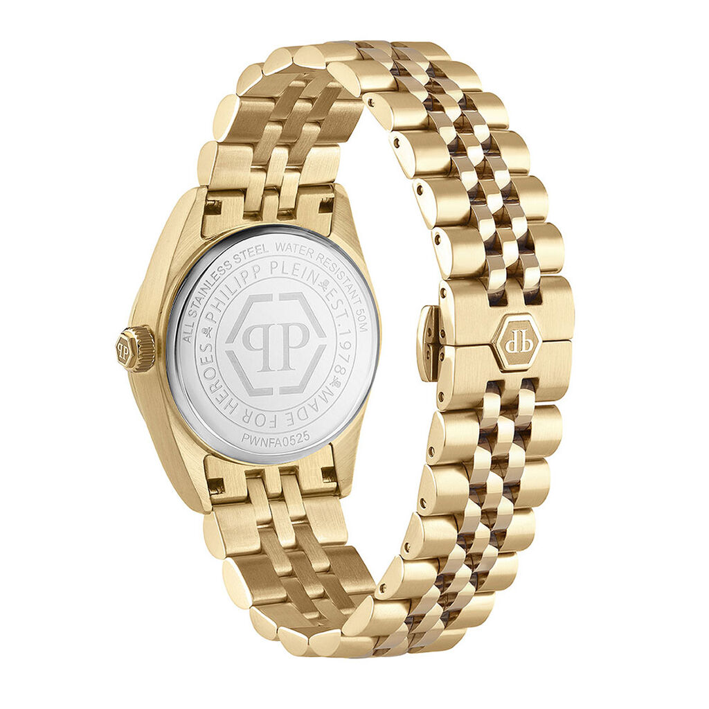 Montre Philipp Plein Date Superlative Dor&eacute; - Montres Femme | Histoire d&rsquo;Or