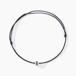 Bracelet Black Diamond Or Blanc Diamant Noirs - Bracelets cordon Homme | Histoire d&rsquo;Or