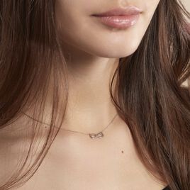 Collier Maryeme Infini Selectra Or Blanc - Colliers Femme | Histoire d’Or