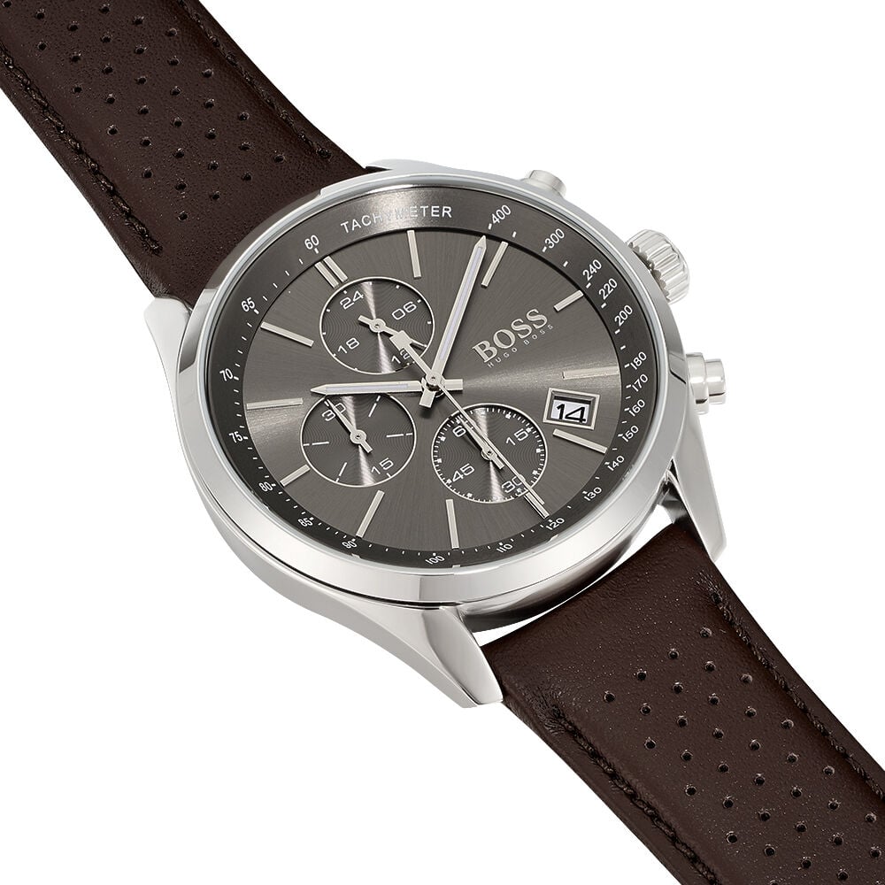 Montres Boss 1513476 Acier Boucle Ardillon Blanc Ronde - HIMHB2G1150 •  Histoire d'Or