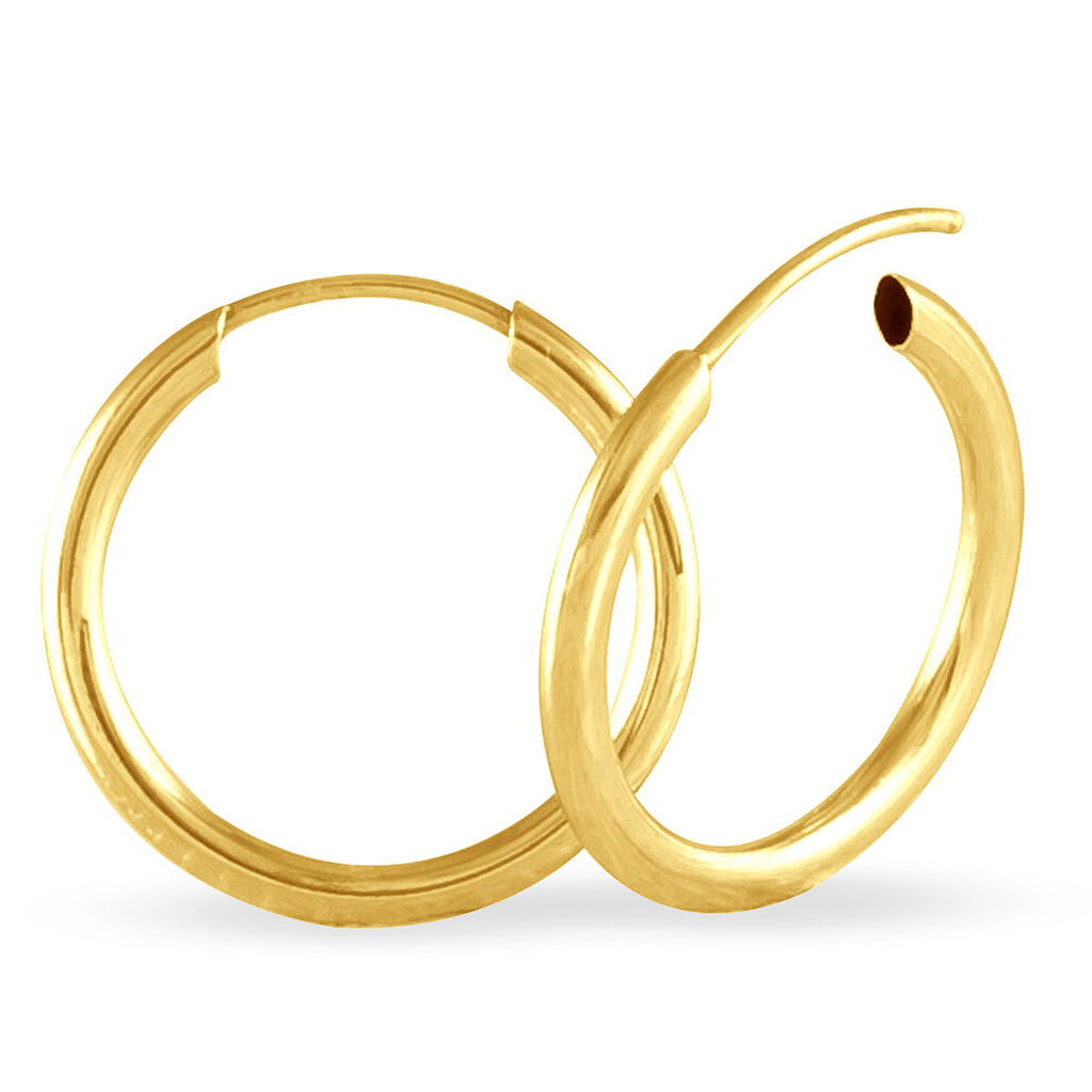 Cr&eacute;oles Valencina Or Jaune - Boucles d'oreilles cr&eacute;oles Femme | Histoire d&rsquo;Or