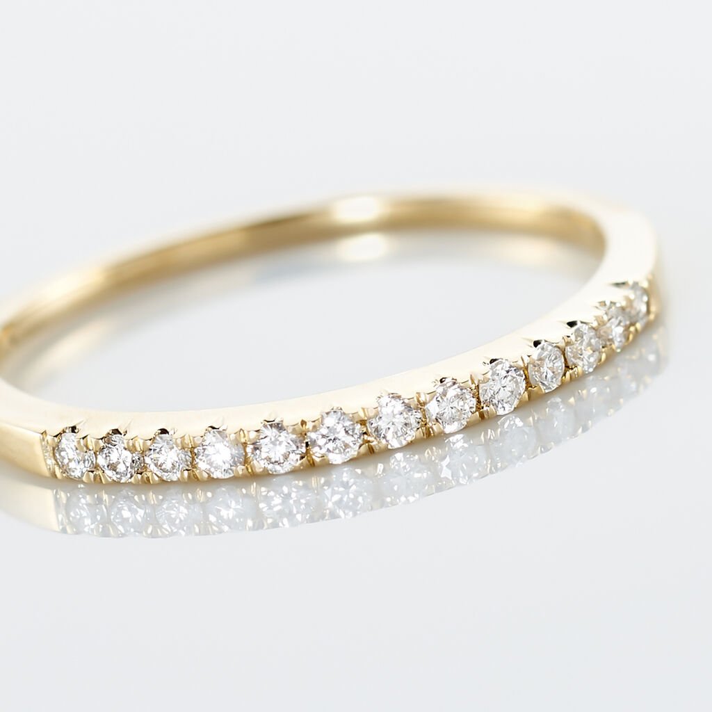 Alliance Pristina Or Jaune Diamant - Bijoux Femme | Histoire d&rsquo;Or