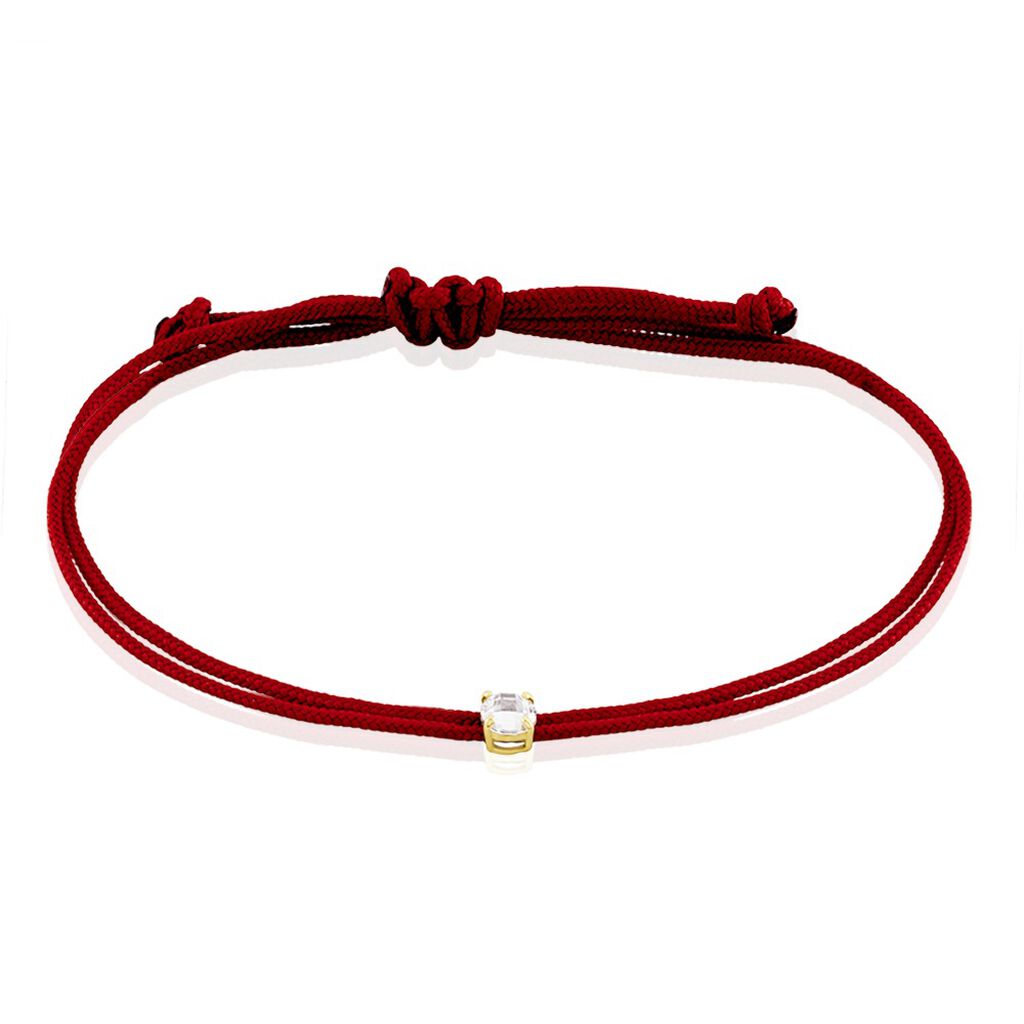 Bracelet Tarina Or Jaune Oxyde De Zirconium - Bracelets cordon Enfant | Histoire d’Or