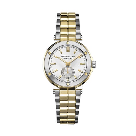 Montre Herbelin Newport Argent&eacute; - Montres Femme | Histoire d&rsquo;Or