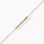Bracelet Aurelya Or Bicolore - Bijoux sans pierre Femme | Histoire d&rsquo;Or