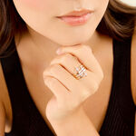Bague Starlight Or Jaune Diamant - Bagues avec pierre Femme | Histoire d&rsquo;Or