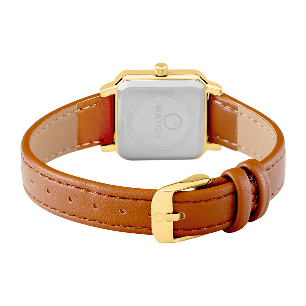 Montre 0 O Watch Square Blanc - Montres Femme | Histoire d’Or