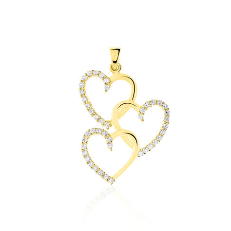 Pendentif Lovely Or Jaune Oxyde De Zirconium - Pendentifs Femme | Histoire d’Or