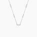 Collier Clova Argent Blanc Oxyde De Zirconium - Colliers fantaisie Femme | Histoire d&rsquo;Or