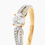Bague Solitaire Katalina Or Jaune Diamant - Bagues solitaires Femme | Histoire d&rsquo;Or