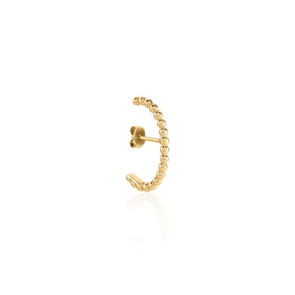 Bijou D'oreille Unitaire Pavlova Plaqué Or Jaune - Boucles d'oreilles fantaisie Femme | Histoire d’Or