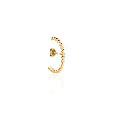 Bijou D'oreille Unitaire Pavlova Plaqué Or Jaune - Boucles d'oreilles fantaisie Femme | Histoire d’Or