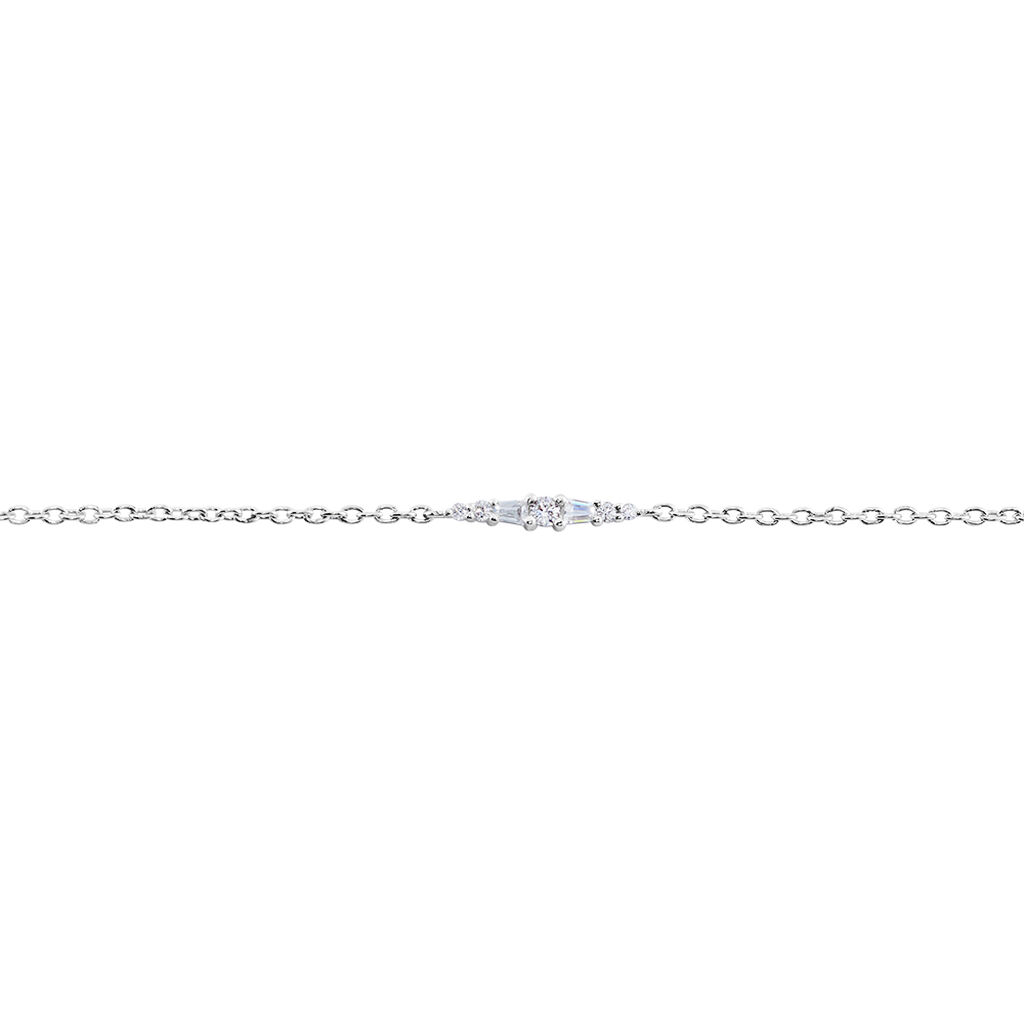 Bracelet Adriaan Argent Blanc Oxyde De Zirconium - Bracelets Femme | Histoire d’Or
