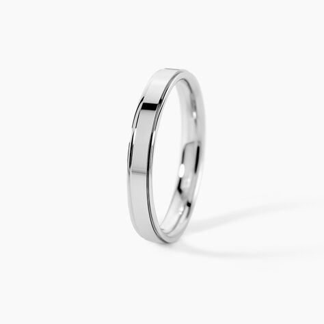 Alliance Or Blanc Beatrice - Alliances Unisex | Histoire d&rsquo;Or