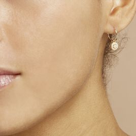 Créoles Lulu Or Jaune Oxyde - Boucles d'oreilles créoles Femme | Histoire d’Or