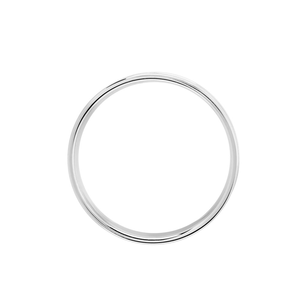 Alliance Isidro Ruban Sable Or Blanc - Alliances Homme | Histoire d’Or