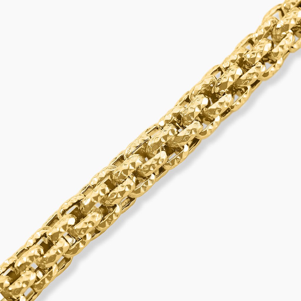 Bracelet Debbie Acier Jaune - Bijoux sans pierre Femme | Histoire d&rsquo;Or