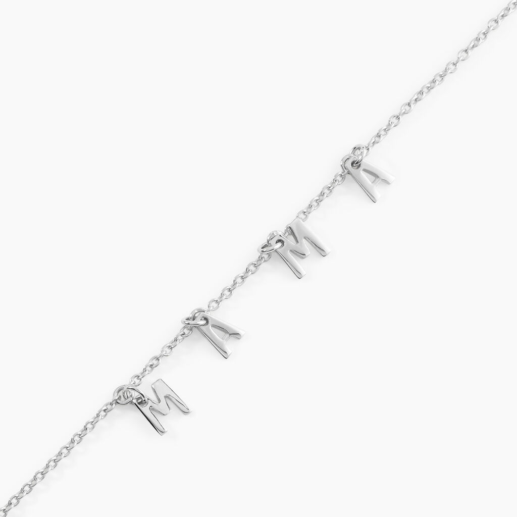 Bracelet Alessina Argent Blanc - F&ecirc;te des m&egrave;res Femme | Histoire d&rsquo;Or
