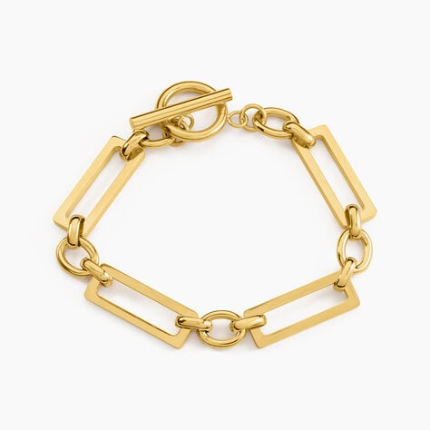 Bracelet Gonca Acier Jaune - Bracelets Femme | Histoire d&rsquo;Or