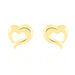 Boucles D'oreilles Puces Anne-maudae Coeurs Or Jaune - Clous d'oreilles Femme | Histoire d’Or