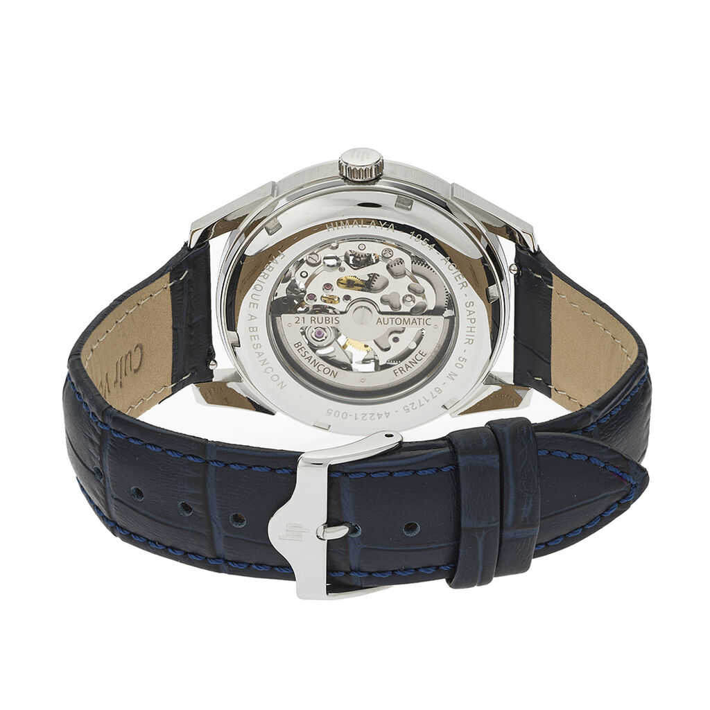 Montre Lip Himalaya Squelette Bleu - Montres Homme | Histoire d’Or