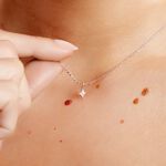 Collier Astre Precieux Argent Blanc Oxyde De Zirconium - Colliers fantaisie Femme | Histoire d&rsquo;Or