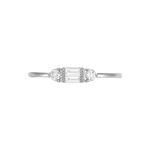 Bague Collection 1986 Or Blanc Diamant - Bagues avec pierre Femme | Histoire d&rsquo;Or