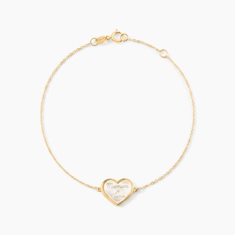 Bracelet Josine Or Jaune Nacre - F&ecirc;te des m&egrave;res Femme | Histoire d&rsquo;Or