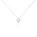 Collier Pilar Argent Blanc Oxyde De Zirconium - Colliers fantaisie Femme | Histoire d’Or