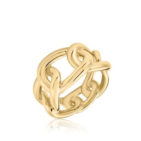 Bague Rodya Plaqu&eacute; Or Jaune - Bagues Femme | Histoire d&rsquo;Or