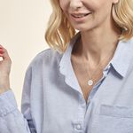 Pendentif Zodiaque Rond Argent Blanc - Pendentifs Zodiaque Famille | Histoire d&rsquo;Or