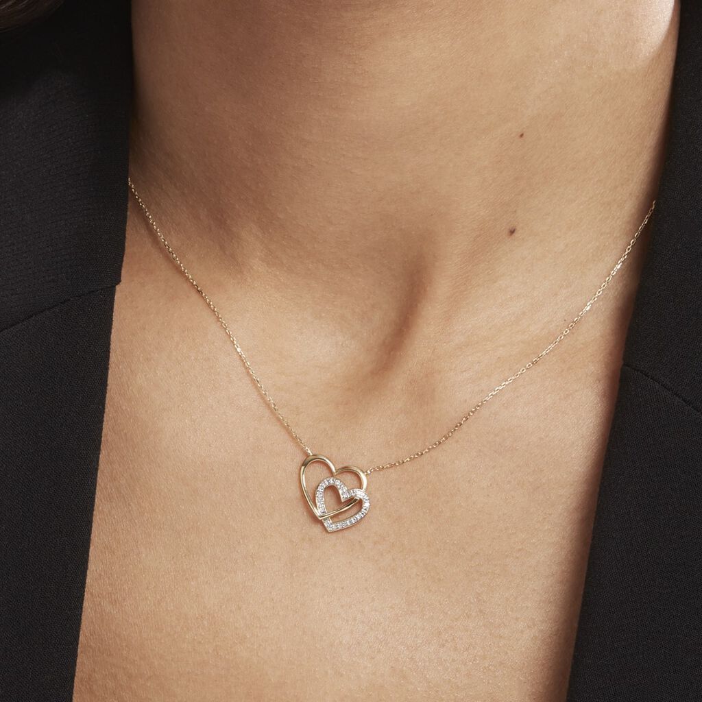 Collier Acke Or Jaune Diamant - Colliers Femme | Histoire d’Or
