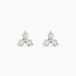 Boucles D'oreilles Puces Kam Or Jaune Diamant - Clous d'oreilles Femme | Histoire d&rsquo;Or