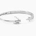 Bracelet Jonc Carinne Argent Blanc Oxyde De Zirconium - Bracelets joncs Femme | Histoire d’Or