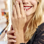 Bracelet Or Jaune Nesrine Oxydes - Bracelets Femme | Histoire d&rsquo;Or