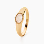 Bague Memory Plaqu&eacute; Or Jaune Quartz - Bagues solitaires Femme | Histoire d&rsquo;Or