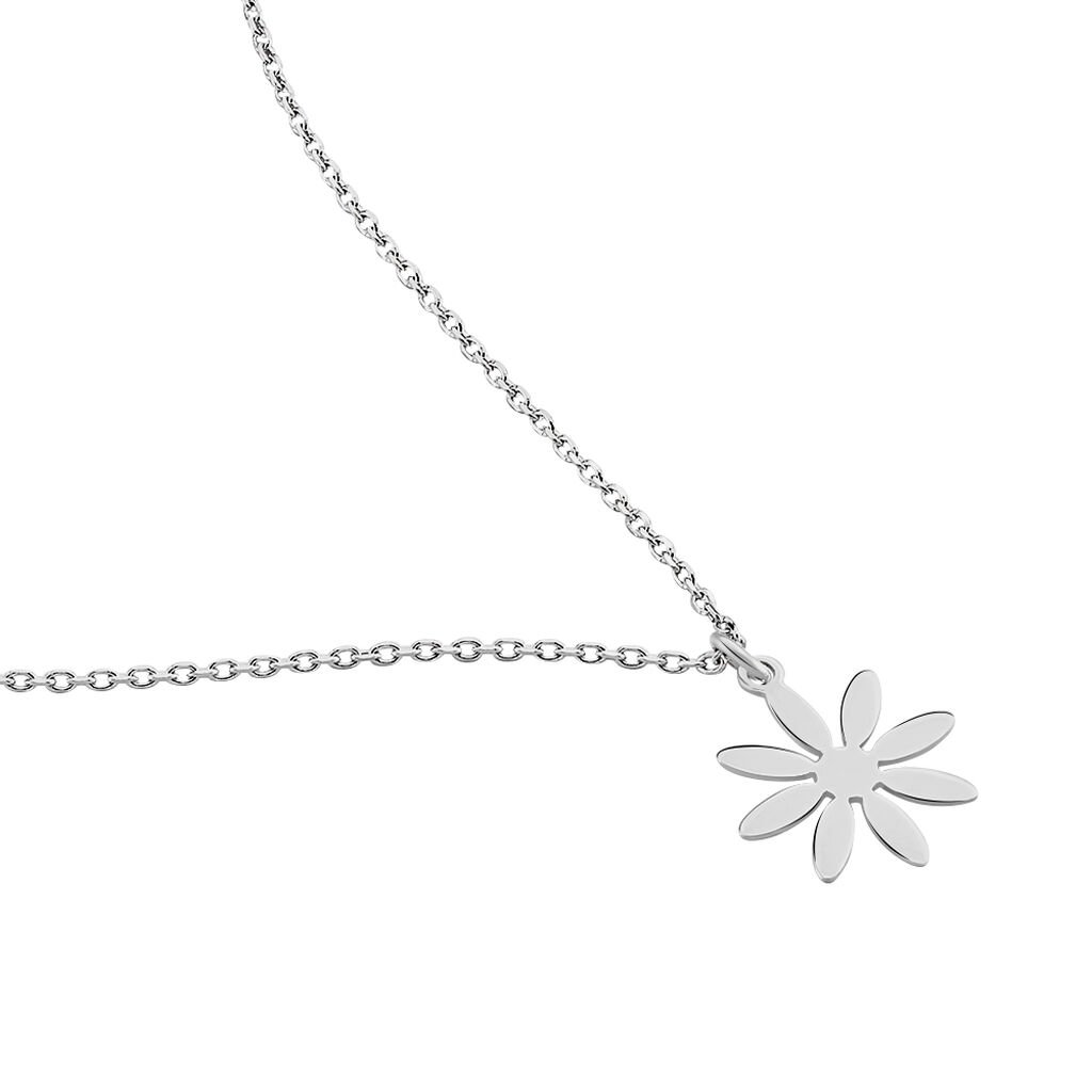Collier Olva Argent Blanc - Colliers fantaisie Femme | Histoire d’Or