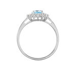 Bague Trick Or Blanc Topaze Et Oxyde - Bagues solitaires Femme | Histoire d&rsquo;Or