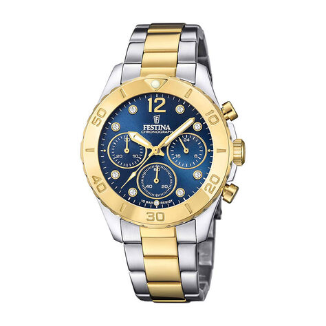 Montre Festina Boyfriend Bleu - Montres Femme | Histoire d&rsquo;Or